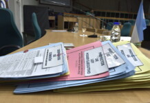 Diputados sesionó pidiendo a la gobernadora que la CSS cubra gastos de una niña enferma, los legisladores del FPV apoyaron, pero Alicia no ha confirmado (aún) su decisión Cámara de Diputados de Santa Cruz sesión 9 de marzo de 2023 - Foto: Prensa Cámara de Diputados
