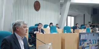 El diputado provincial por Encuentro Ciudadano, Gabriel Oliva -