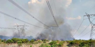 El incendio que dejo fuera de servicio Atucha - Foto: Secretaria de Energía de la Nación