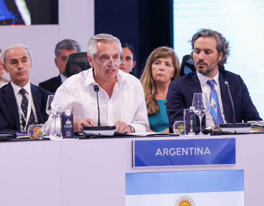 El presidente Alberto Fernández llega a República Dominicana para participar de la XXVIII Cumbre Iberoamericana - Foto: NA