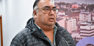 El director del Departamento de Tránsito de la municipalidad de Río Gallegos, José Amador Hidalgo - Foto: Prensa Municipalidad