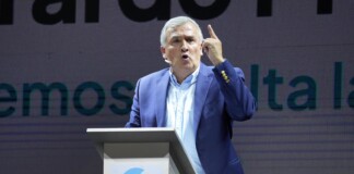 Gerardo Morales lanzó su candidatura presidencial - Foto: NA