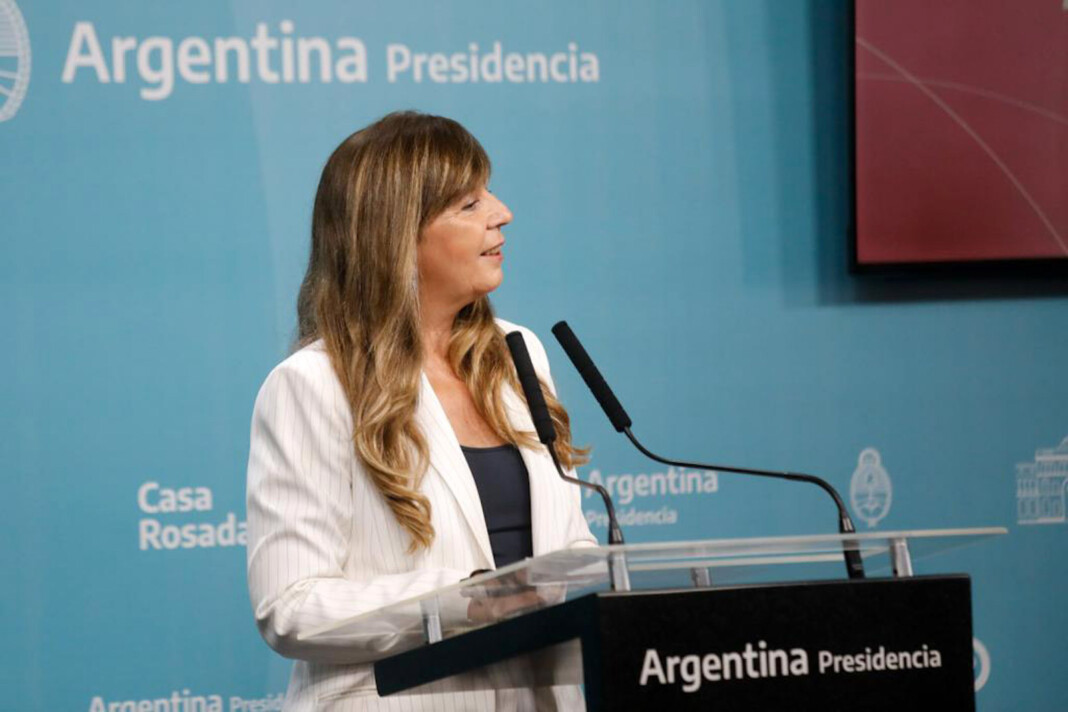 La portavoz presidencial Gabriela Cerruti - Foto: NA