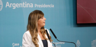 La portavoz presidencial Gabriela Cerruti - Foto: NA