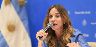 la ministra de Desarrollo Social, Victoria Tolosa Paz - Foto: NA