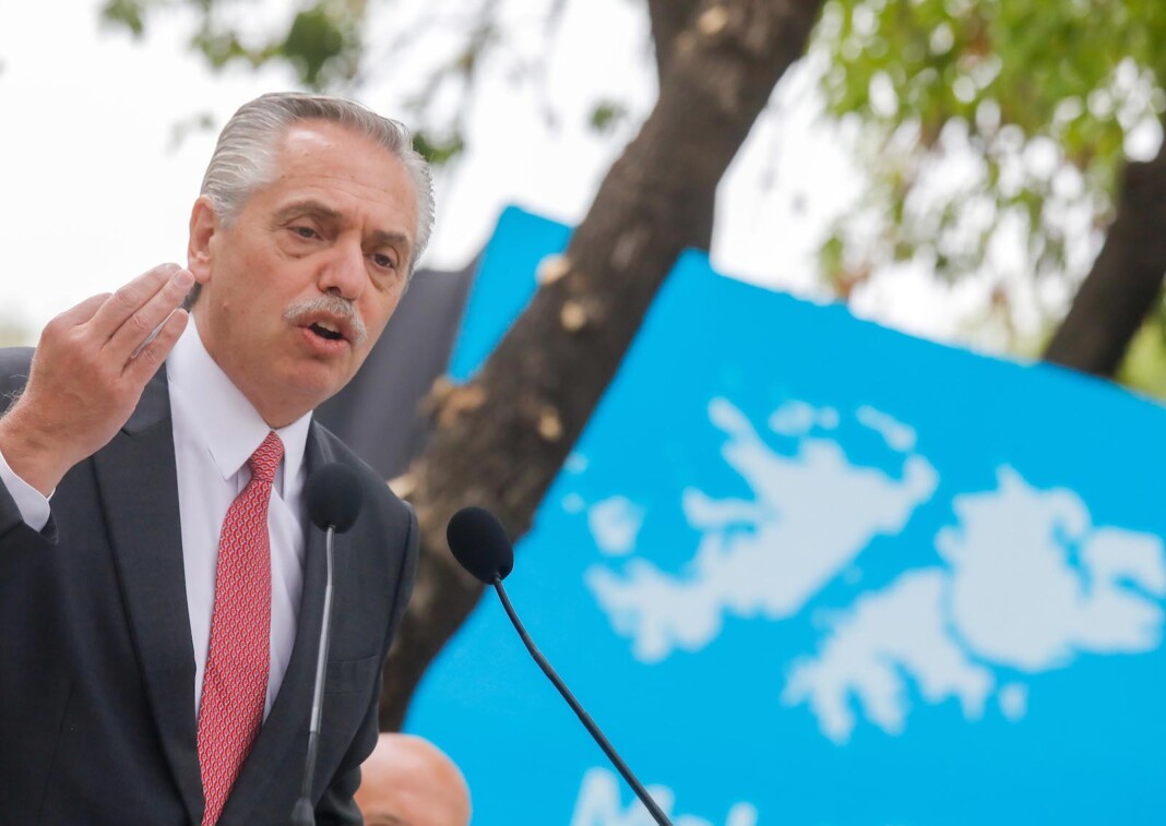 El presidente de la Nación Alberto Fernández - Foto: NA