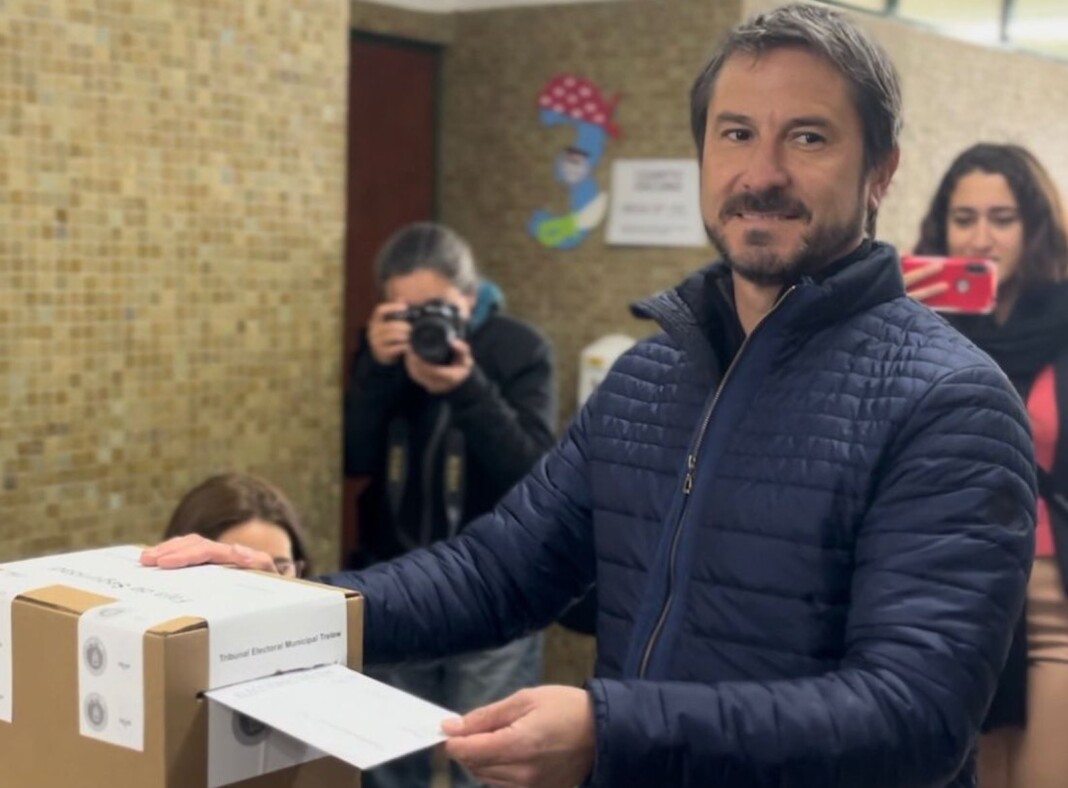 Gerardo Merino de Cambiemos se impuso en las elecciones municipales de Trelew - Foto: Twitter