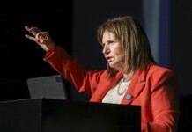 El tenso enfrentamiento entre Bullrich y Larreta se traslada a los bastiones electorales de Juntos en Buenos Aires La presidenta del PRO Patricia Bullrich - Foto: NA