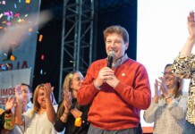 Tierra del Fuego no pagará el bono de 60 mil pesos a estatales El gobernador de Tierra del Fuego, Gustavo Melella - Foto: NA