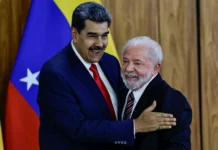 Gabriel Boric, presidente de Chile, criticó las declaraciones de Lula Da Silva sobre los derechos humanos en Venezuela. El presidente de Venezuela, Nicolás Maduro, y el presidente de Brasil, Luiz Inácio Lula da Silva - Foto: NA