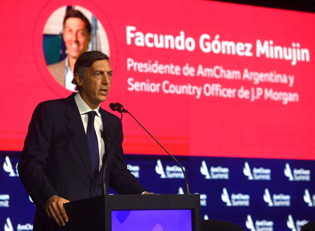 Facundo Gómez Minujin, presidente de AmCham - Foto: