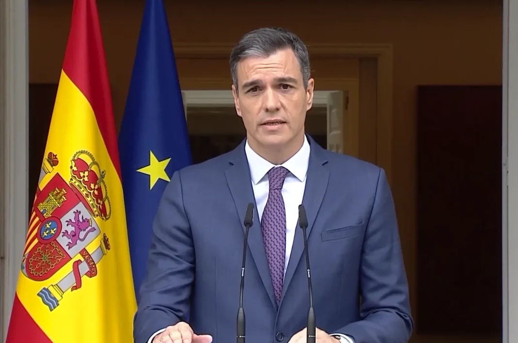 El presidente del Gobierno español, Pedro Sánchez - Foto: Captura video