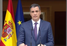 Pedro Sánchez convocó a elecciones anticipadas El presidente del Gobierno español, Pedro Sánchez - Foto: Captura video