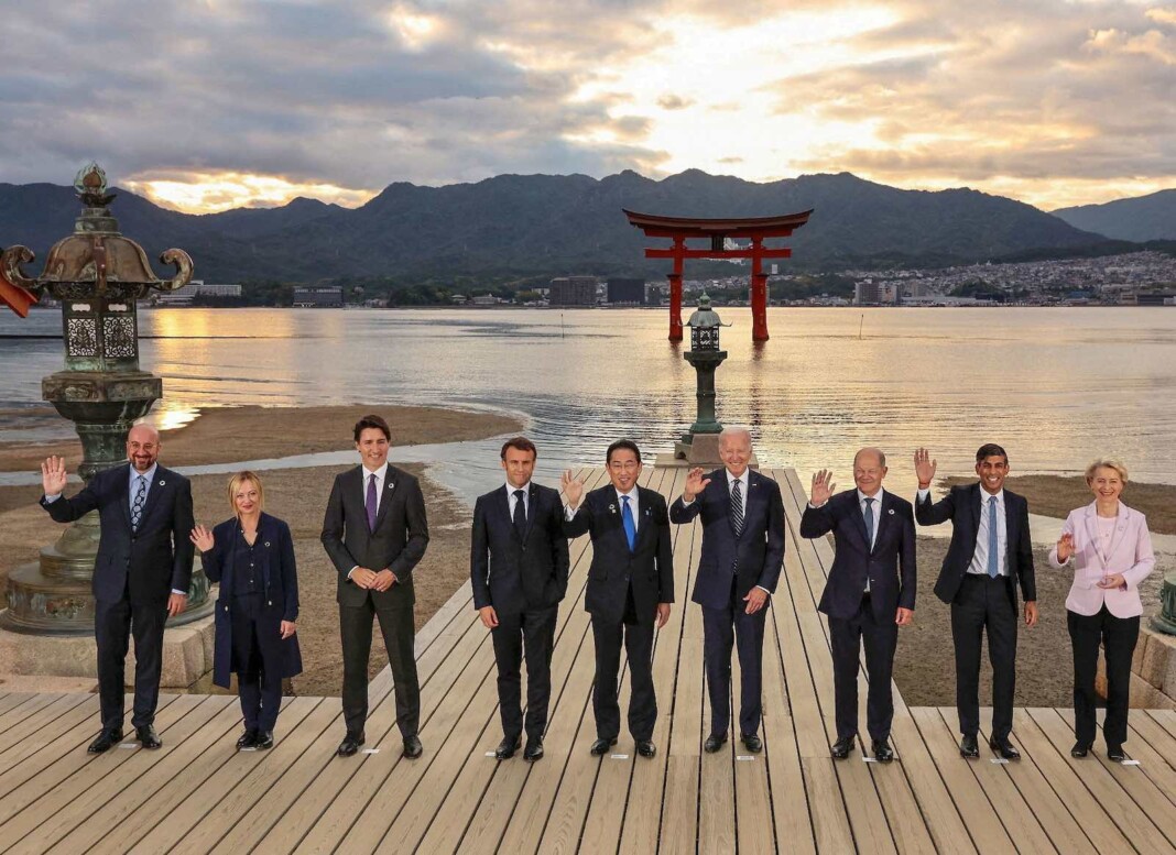 Los lideres del mundo participan del Japón Summit G7 - Foto: NA