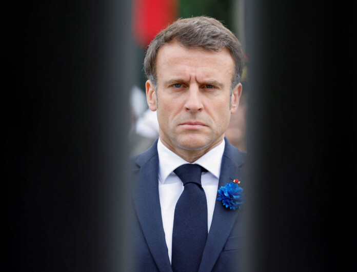 Un pariente de Emmanuel Macron recibió una brutal golpiza por las reformas jubilatorias y detuvieron a ocho personas