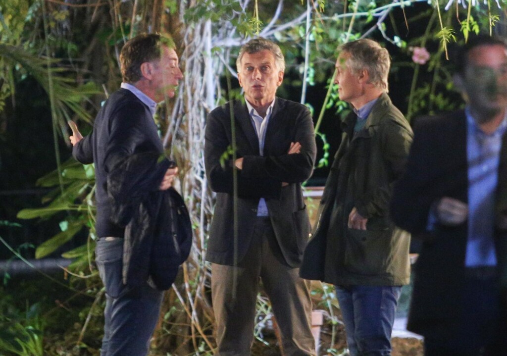 El expresidente Mauricio Macri en la reunión del PRO - Foto: NA