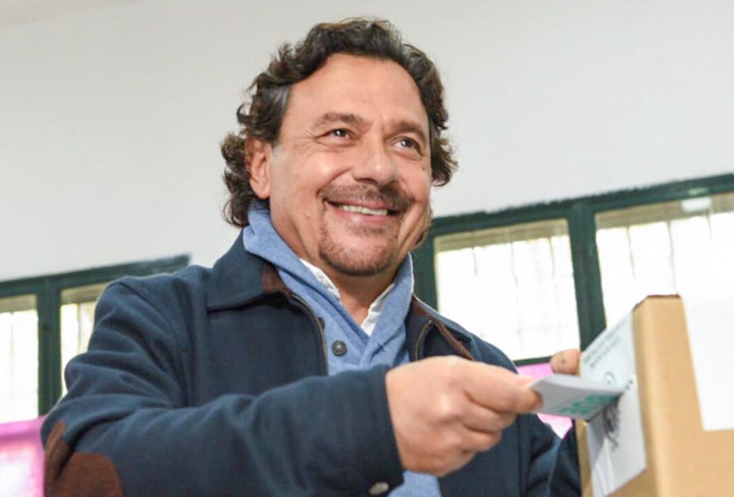 El gobernador Gustavo Sáenz consiguió este domingo su reelección - Foto: NA
