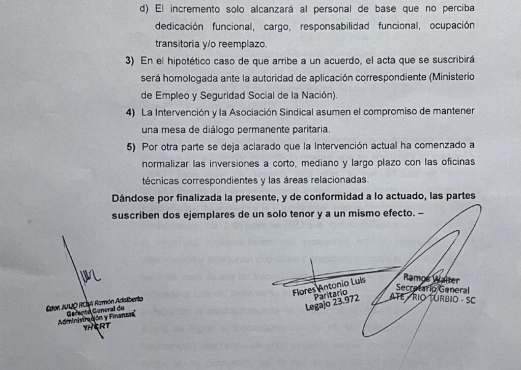 ATE Río Turbio aceptó todo lo propuesto por YCRT, pidió más y también se lo dieron, pero el paro todavía no ha sido levantado por el sindicato