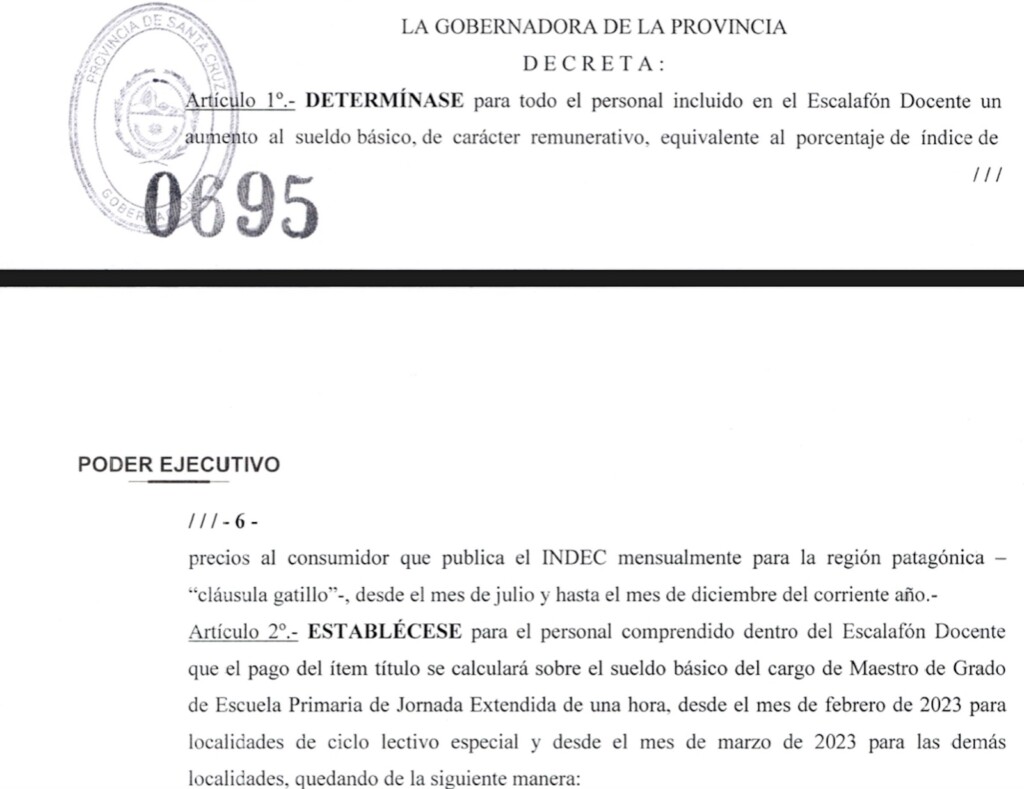 Sin acuerdo, ADOSAC manda otras 72 horas de paro. El gobierno cerró la discusión salarial y dio aumento por Decreto, el conflicto continúa