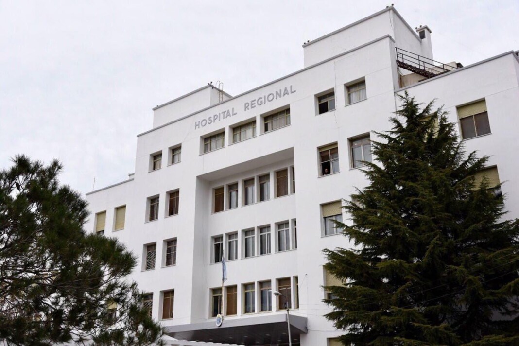 El hospital regional de Comodoro Rivadavia -
