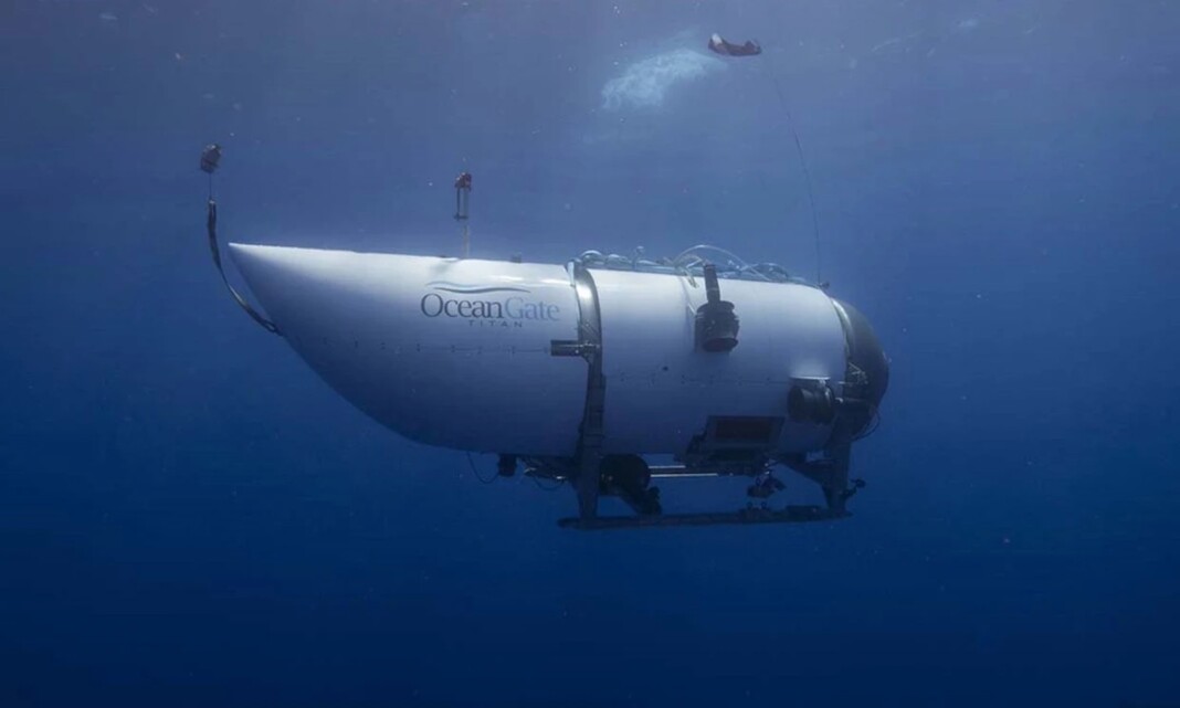 Aviones canadienses detectan ruidos submarinos en la búsqueda de submarino turístico desaparecido cerca del Titanic - Foto: NA