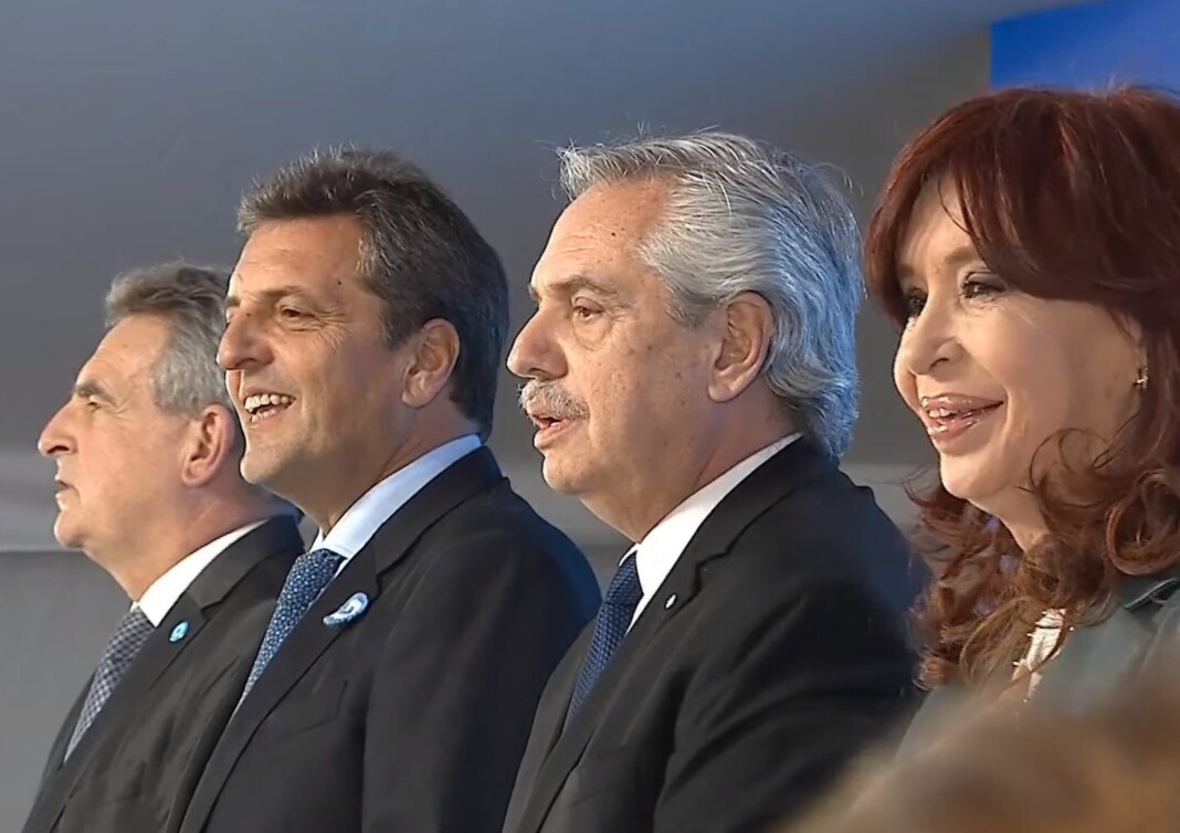 Alberto Fernández destaca logros en la inauguración del gasoducto Néstor Kirchner - Foto: NA