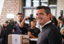 Marcelo Orrego celebra su triunfo en San Juan y se compromete a trabajar sin distinciones políticas Marcelo Orrego celebra su triunfo en San Juan y se compromete a trabajar sin distinciones políticas