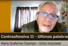Condenan a prisión perpetua un ex teniente primero del Ejército por delitos de lesa humanidad en Mendoza El ex teniente primero del Ejército, Mario Guillermo Ocampo