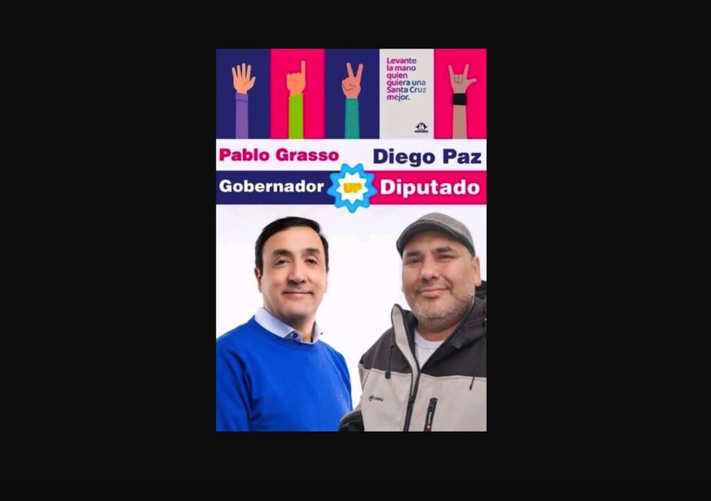 Pablo Grasso lleva al “pistolero” Diego Javier Paz de la UOCRA como candidato a diputado por el Pueblo de El Calafate