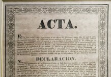 Recuperan documento original de la Declaración de Independencia en aniversario del 9 de julio Recuperan documento original de la Declaración de Independencia en aniversario del 9 de julio - Foto: NA