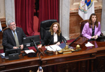 Sesión en el Senado fracasa por falta de quórum y posterga tratamiento de funcionarios judiciales Sesión en el Senado fracasa por falta de quórum y posterga tratamiento de funcionarios judiciales - Foto: NA