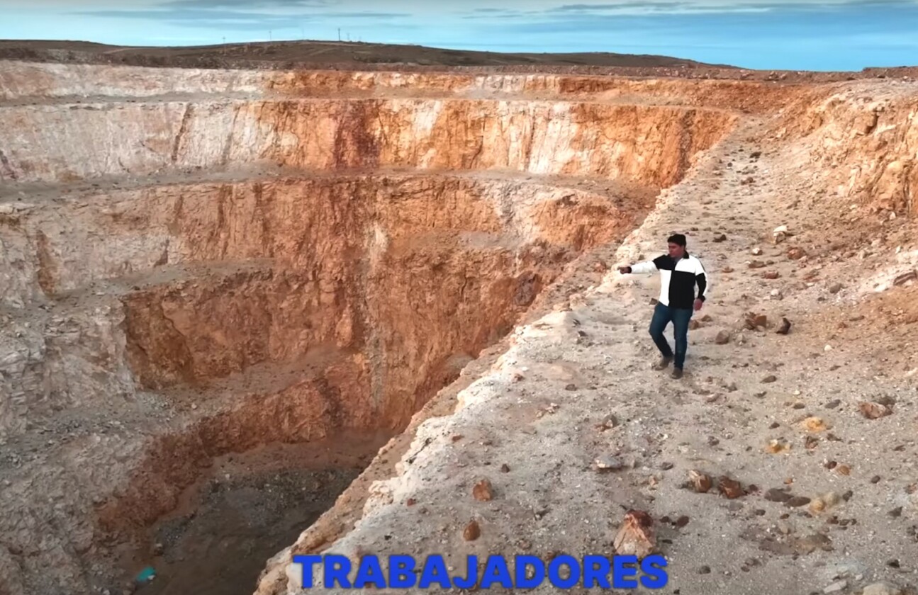 Claudio Vidal se acordó del desastre ecológico que produce la minería