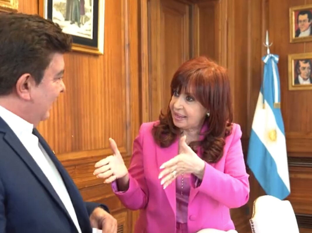 Cristina Kirchner se reúne con Sergio Palazzo y respalda a Fernando Espinoza en la interna de La Matanza