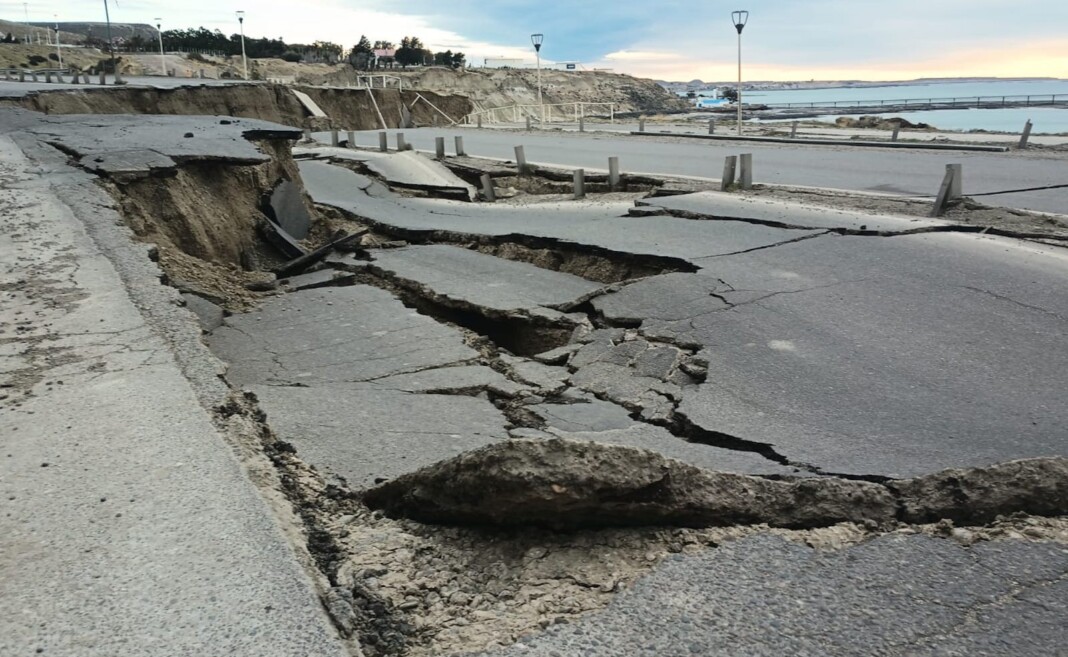 La ruta nacional 3 en Comodoro Rivadavia - Foto: OPI Santa Cruz