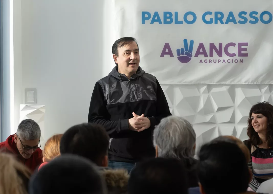 El intendente de Río Gallegos Pablo Grasso -