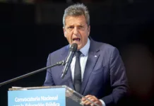 Proyecto “compre sin IVA” ingresa al Congreso Sergio Massa Ministro de Economía de la Nación - Foto: NA