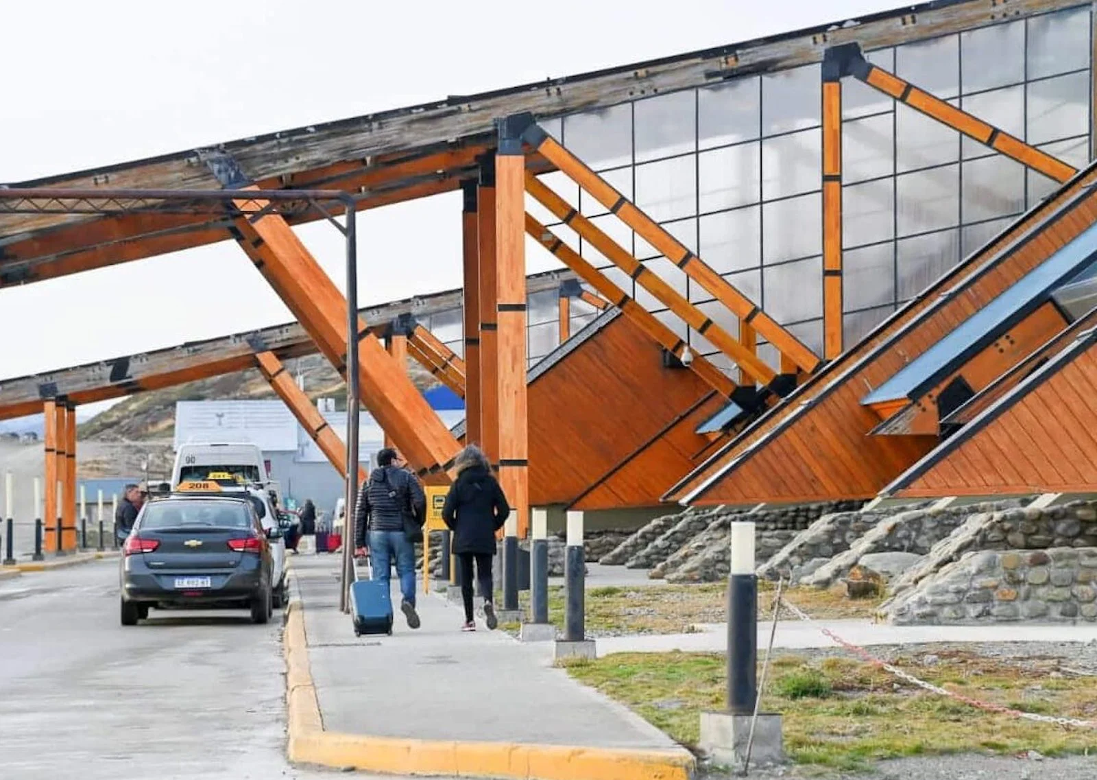 Aeropuerto de Ushuaia en Tierra del Fuego -