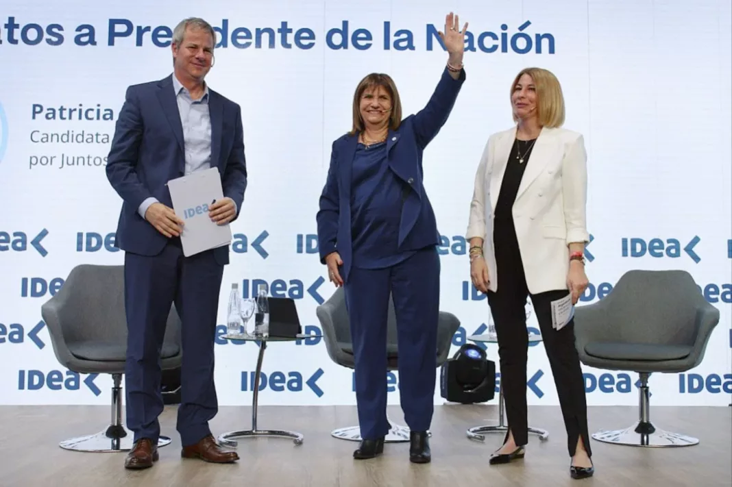 Patricia Bullrich acusó a Javier Milei de machista durante el Debate Presidencial