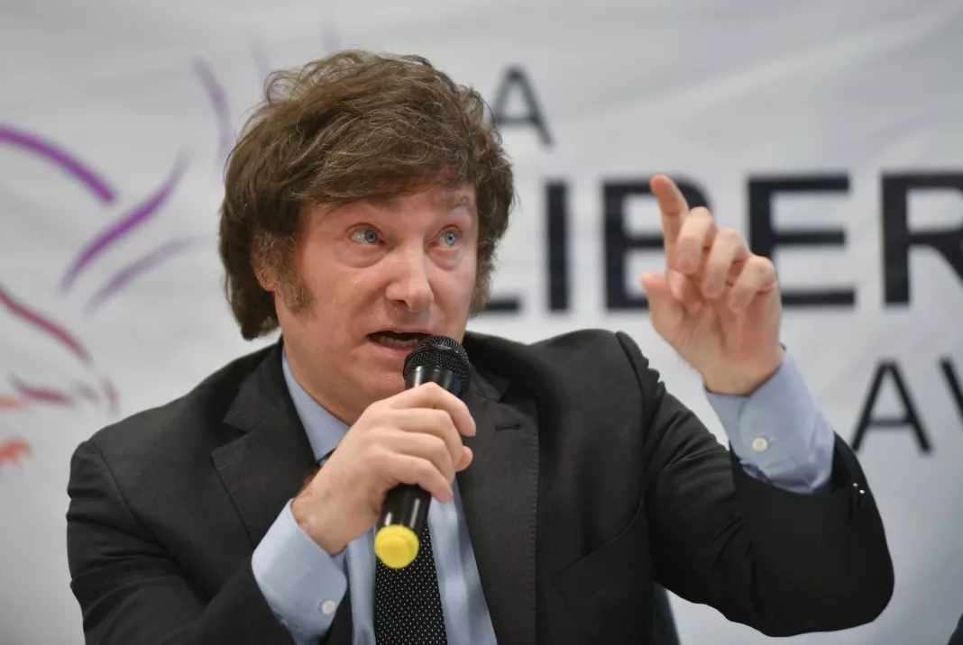 El candidato a presidente de La Libertad Avanza, Javier Milei - Foto: NA