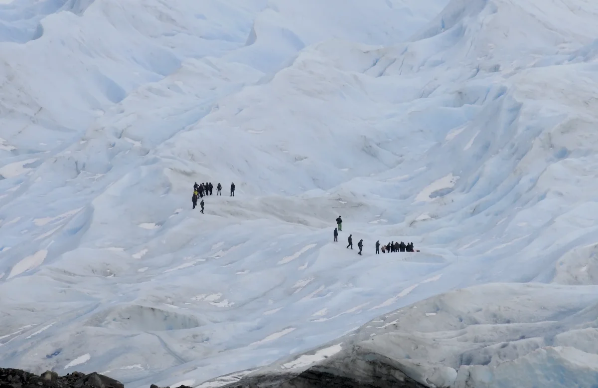 Caminata sobre el Glaciar Perito Moreno - Foto: OPI Santa Cruz/Francisco Muñoz