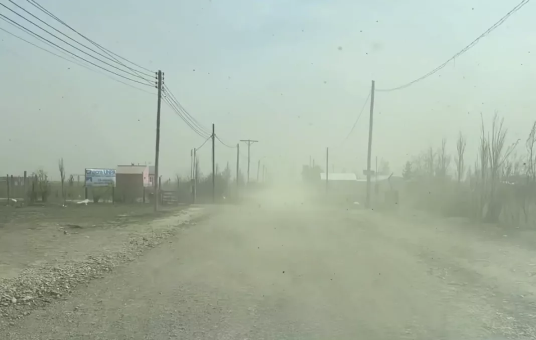 Temporal de viento en el sur de Santa Cruz: emergencia y suspensión de actividades