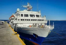 Temporada de Cruceros: El buque Seaventure llega a Puerto Madryn Temporada de Cruceros: El buque Seaventure llega a Puerto Madryn