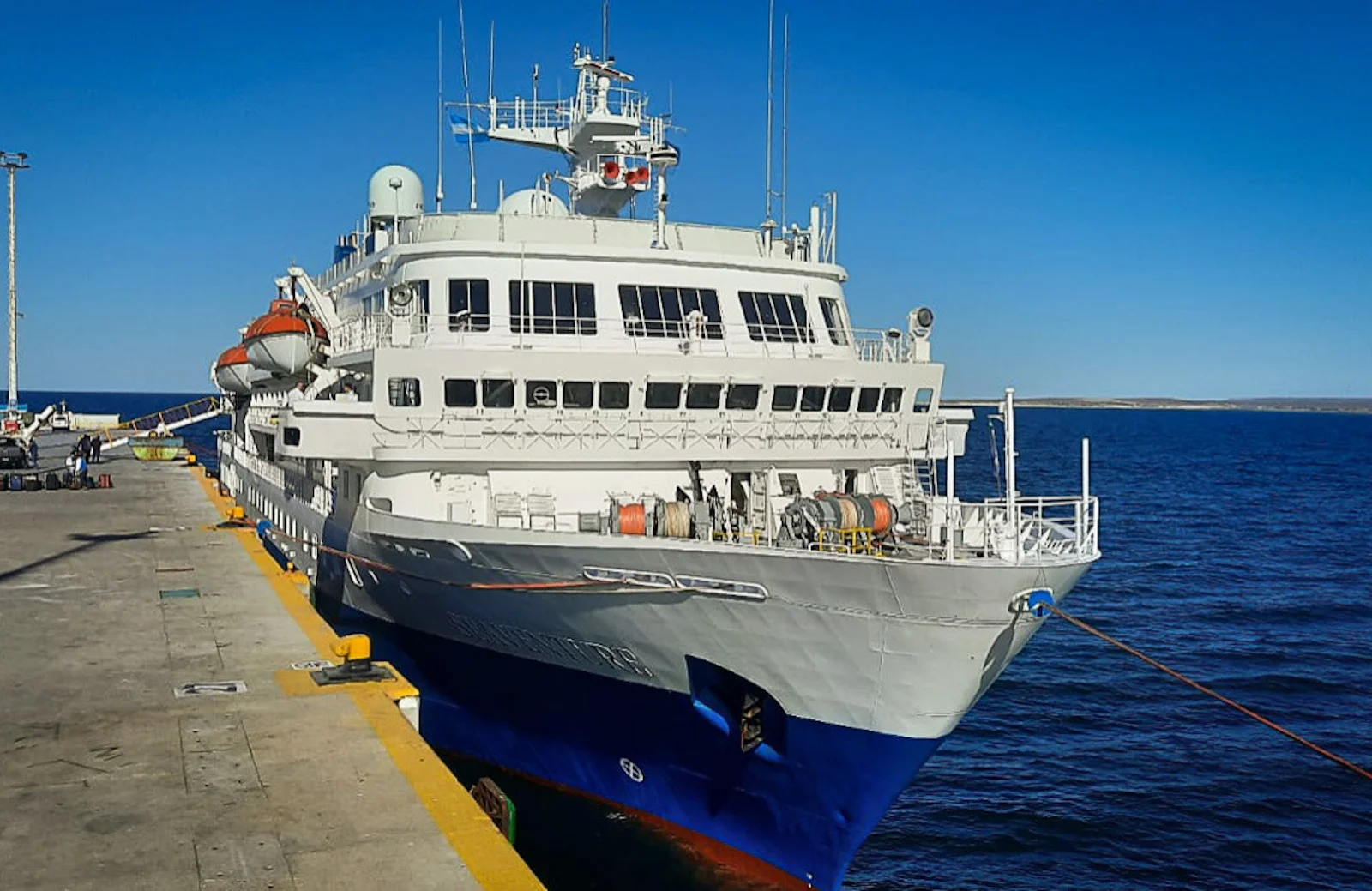 Temporada de Cruceros: El buque Seaventure llega a Puerto Madryn