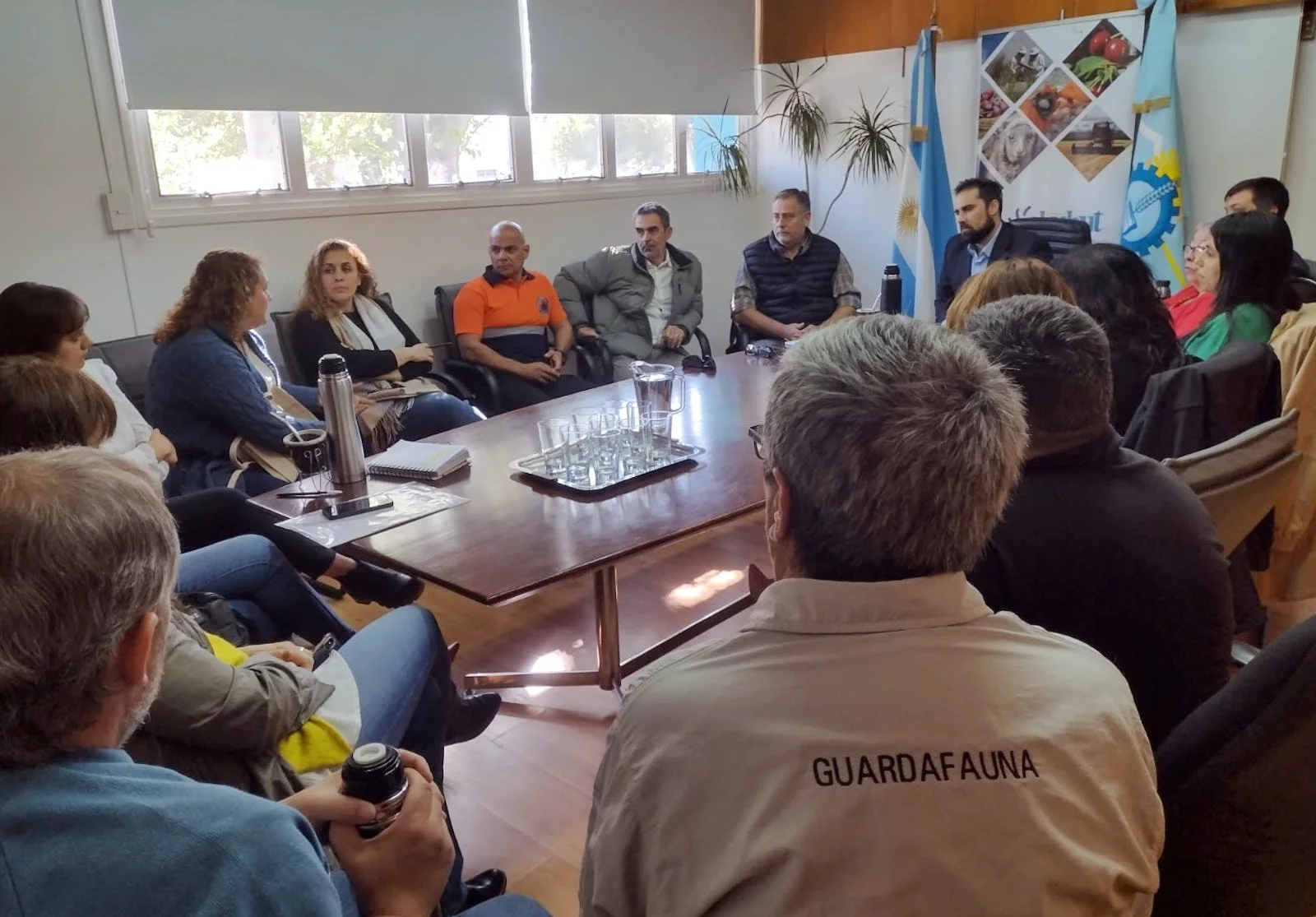 Reunión gubernamental en Chubut para reforzar medidas preventivas ante la gripe aviar