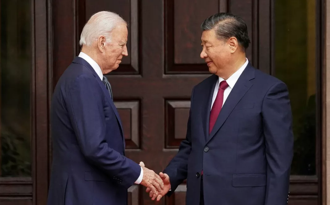 Los presidentes Joe Binde de Estados Unidos y Xi Jinping de China - Foto: NA