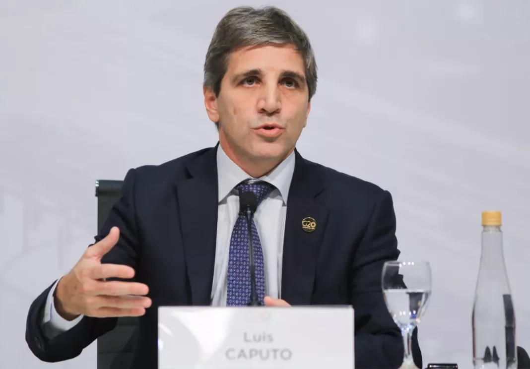 Luis Caputo será el Ministro de Economía de Javier Milei - Foto: NA