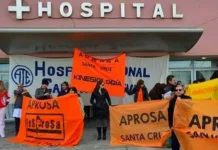 APROSA para por 72 horas por salarios APROSA decidió un paro por 48 horas