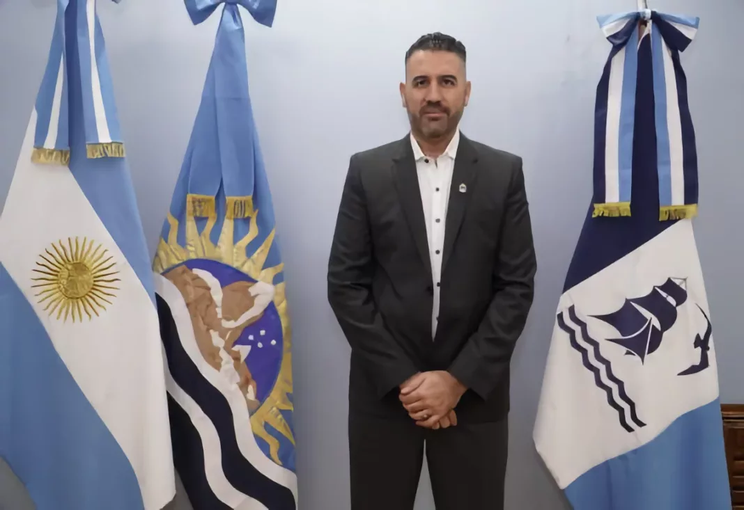 Diego Robles secretario de hacienda del a municipalidad de Río Gallegos -