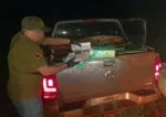 Misiones encuentran dos toneladas de marihuana en camionetas abandonadas Misiones encuentran dos toneladas de marihuana en camionetas abandonadas