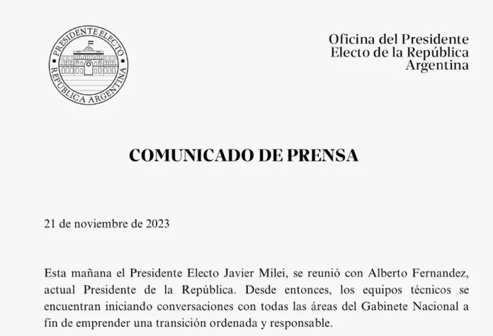 Javier Milei centra sus comunicaciones oficiales en la red social X